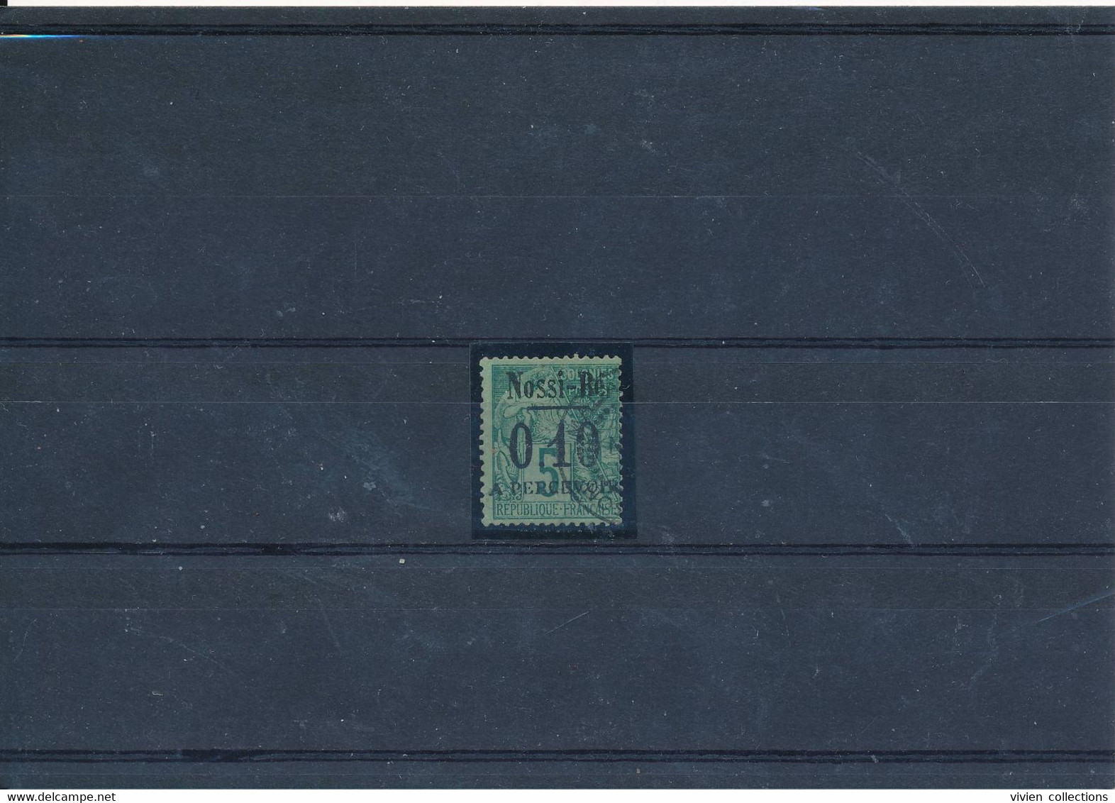 France Colonie Française Nossi Bé Timbre Type Alphé Dubois N° 24 Oblitéré - Used Stamps