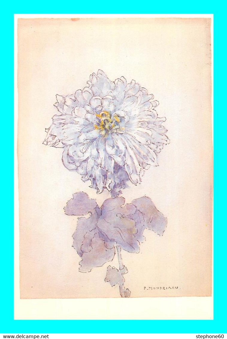 A946 / 987  Piet MONDRIAAN Chrysant ( Fleur ) - Pittura & Quadri