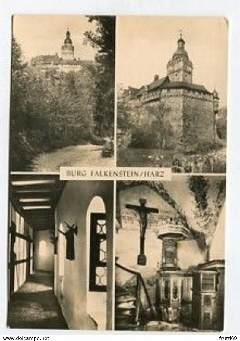 AK 044973 GERMANY - Burg Falkenstein / Harz - Unterharz