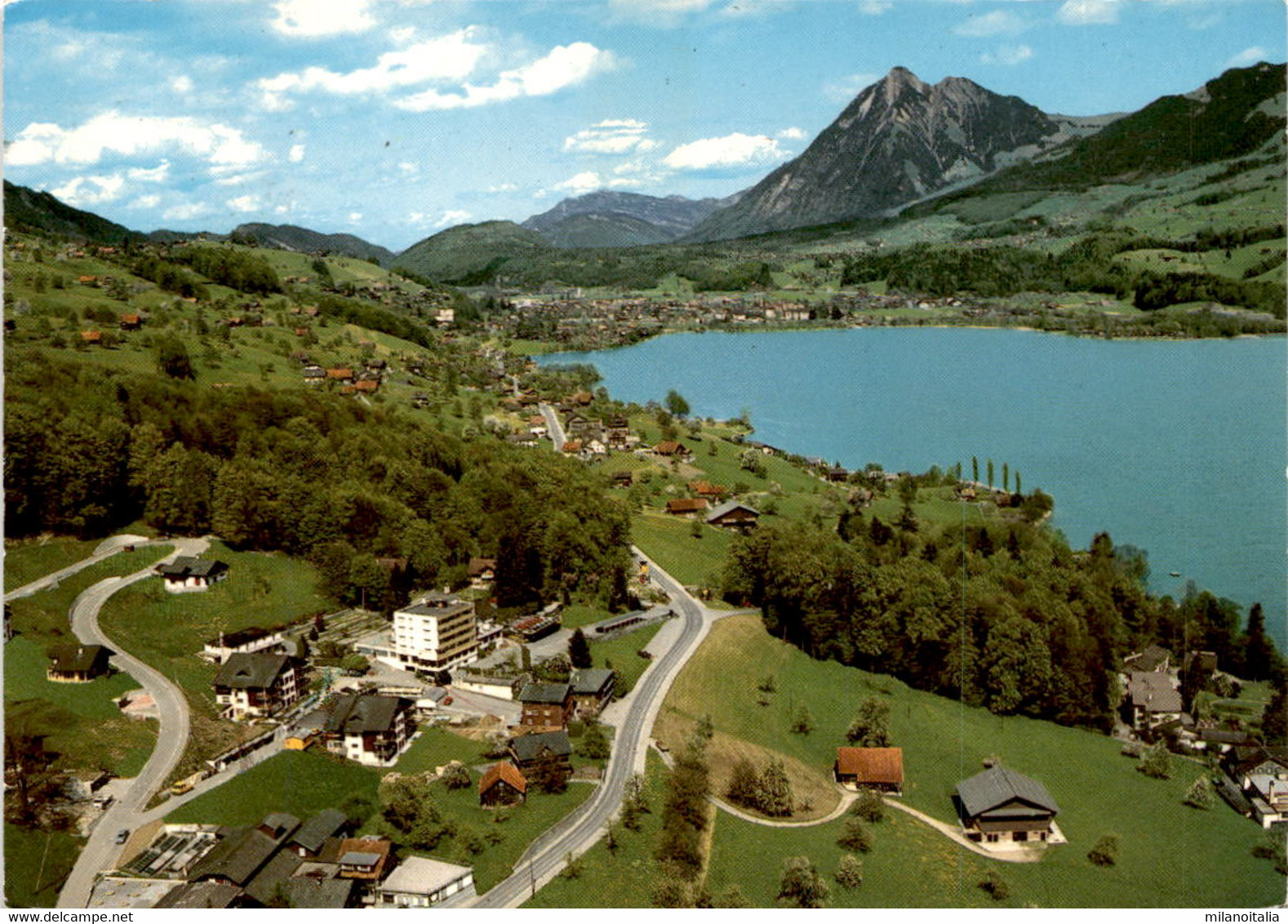 Wilen Am Sarnersee Mit Sarnen Und Stanserhorn (672) * 7. 6. 1989 - Sarnen