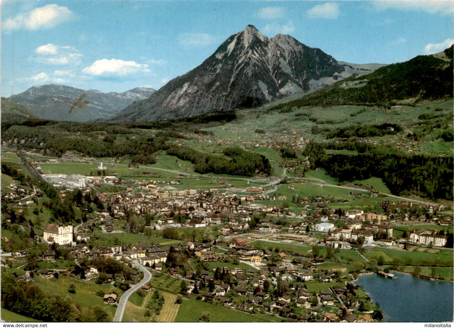 Sarnen Mit Sarnersee Und Stanserhorn (671) * Feldpost - Sarnen