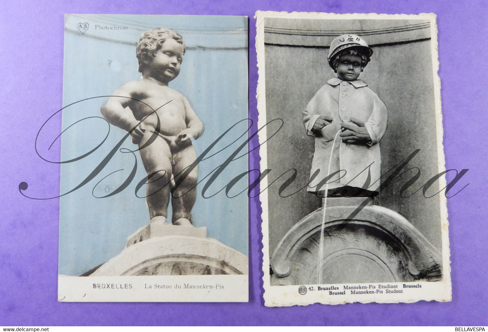 Bruxelles Manneken-Pis Lot X 18 Cpa - Andere & Zonder Classificatie