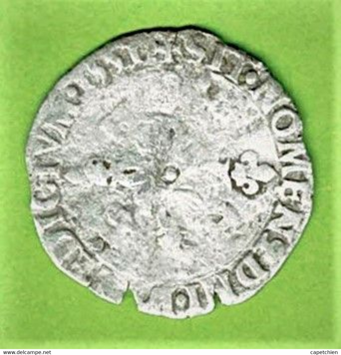 HENRI II Ou III ? / DOUZAIN / LYON / 1.90 G / 24 Mm - 1547-1559 Enrico II