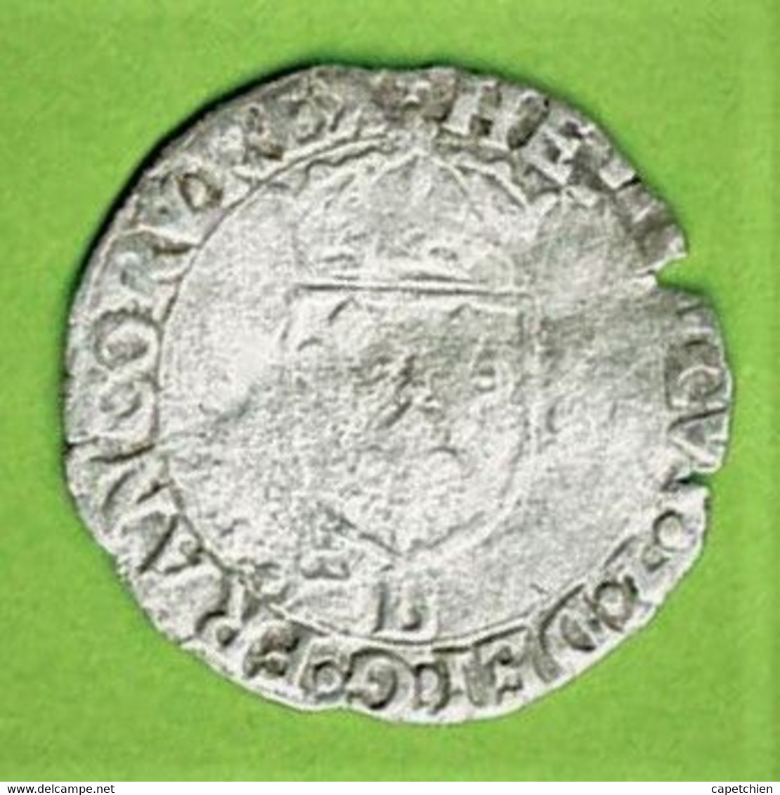 HENRI II Ou III ? / DOUZAIN / LYON / 1.90 G / 24 Mm - 1547-1559 Henri II