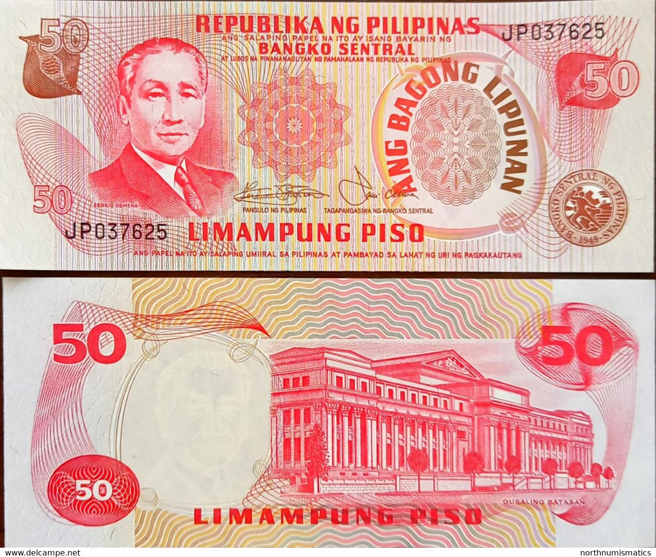 Philippines 50 Piso Unc - Philippines