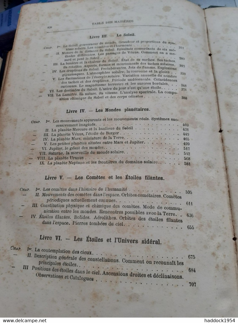 astronomie populaire CAMILLE FLAMMARION marpon et flammarion 1885