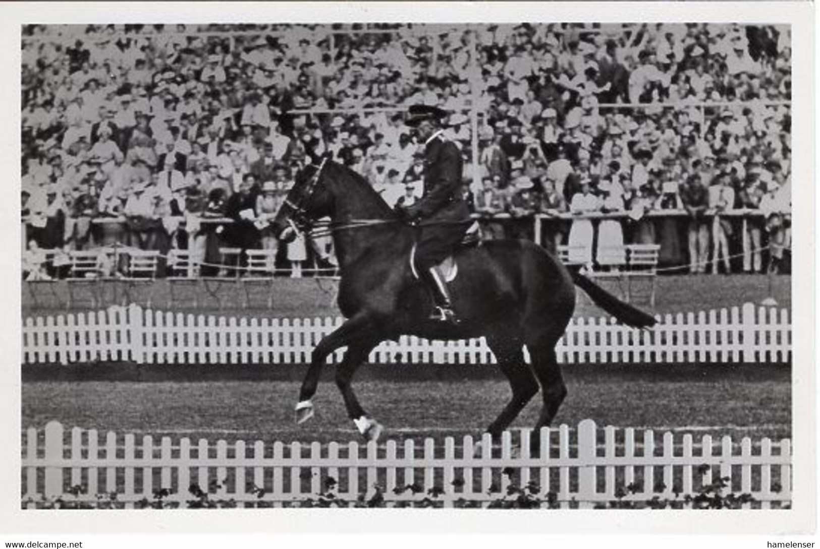 51718 - Deutsches Reich - 1936 - Sommerolympiade Berlin - Tschechoslowakei, "Helios" Unter Oberst Schoeninger - Horse Show