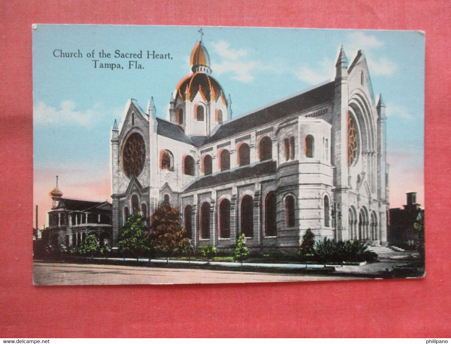 Church Of The Sacred Heart.  Tampa  Florida > Tampa   Ref 5551 - Tampa