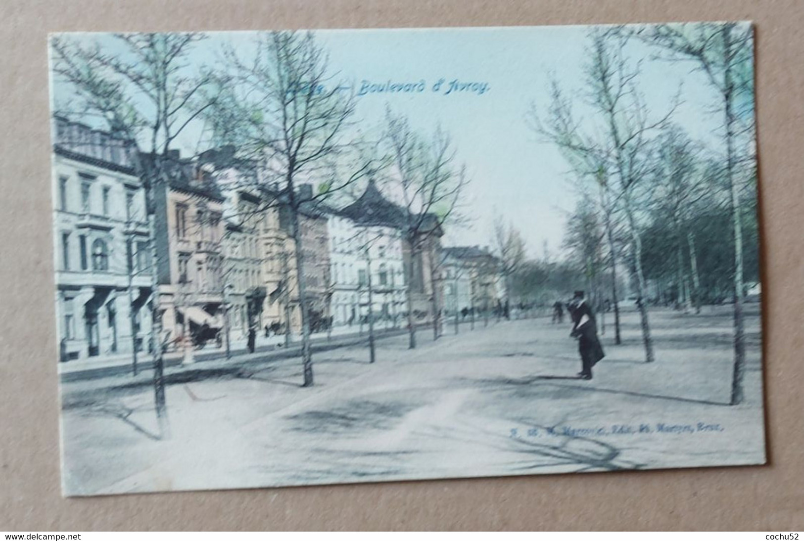 Liège, 1900’s – Boulevard D’Avroy----N. 55 -Marcovici, Bruxelles (Non écrite/Unwritten) - Liège