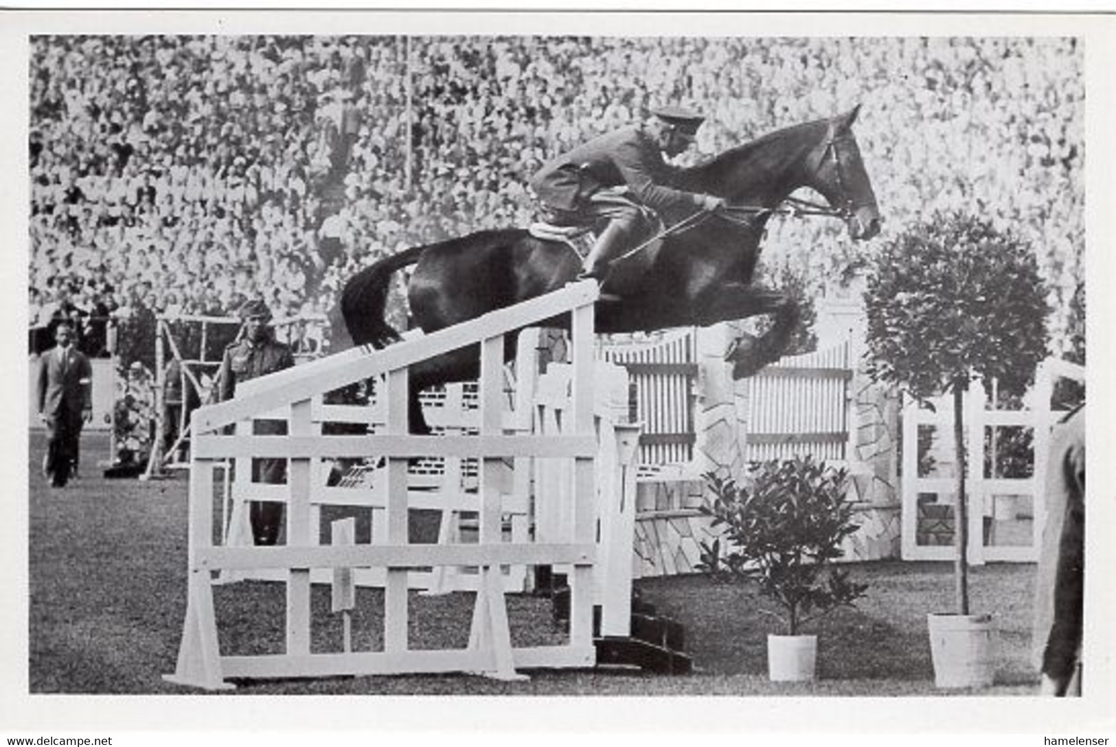 51733 - Deutsches Reich - 1936 - Sommerolympiade Berlin - USA, "Don" Unter Major Bradford - Horse Show