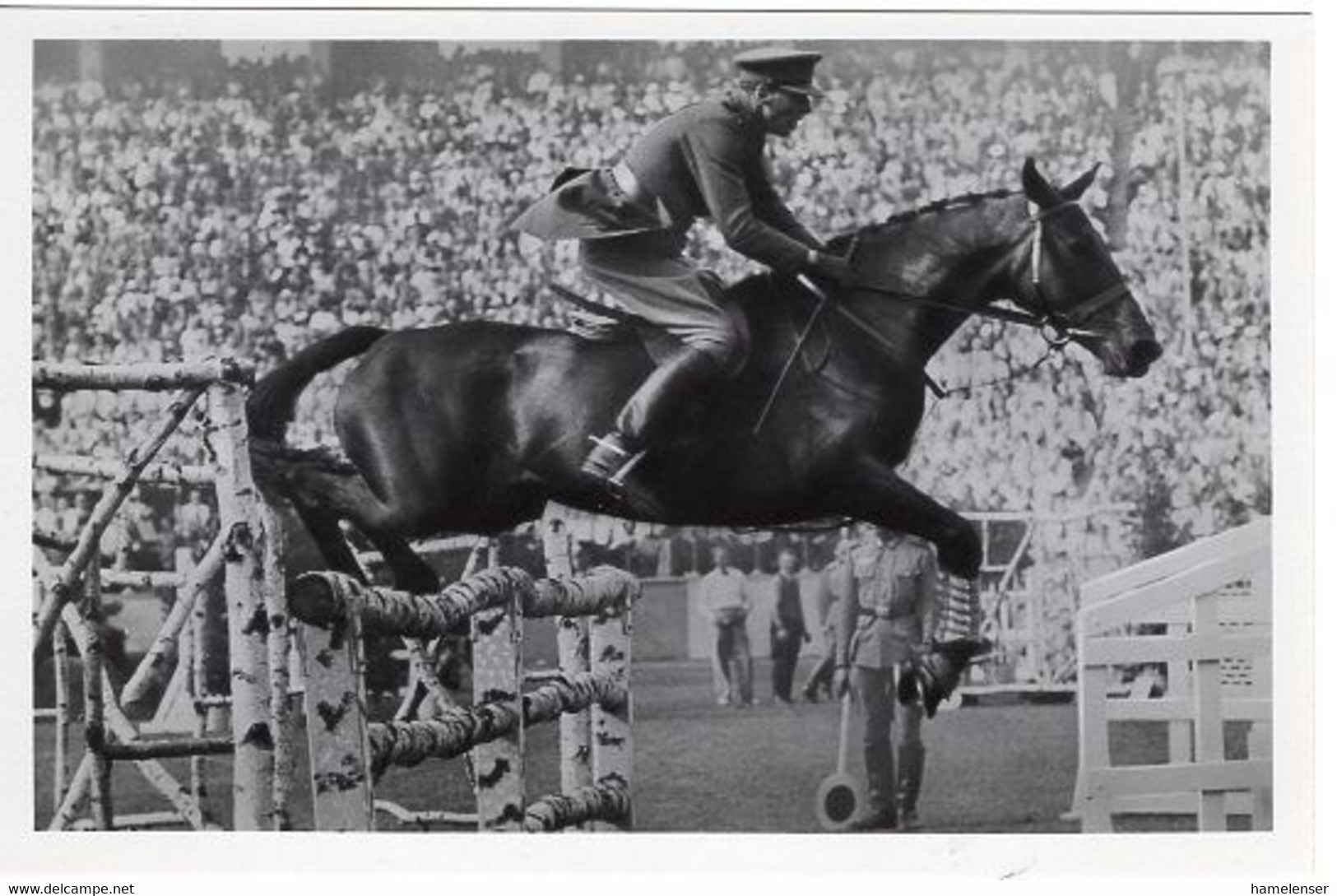 51735 - Deutsches Reich - 1936 - Sommerolympiade Berlin - Grossbritannien, "Magpie" Unter Capt. Brunker - Paardensport