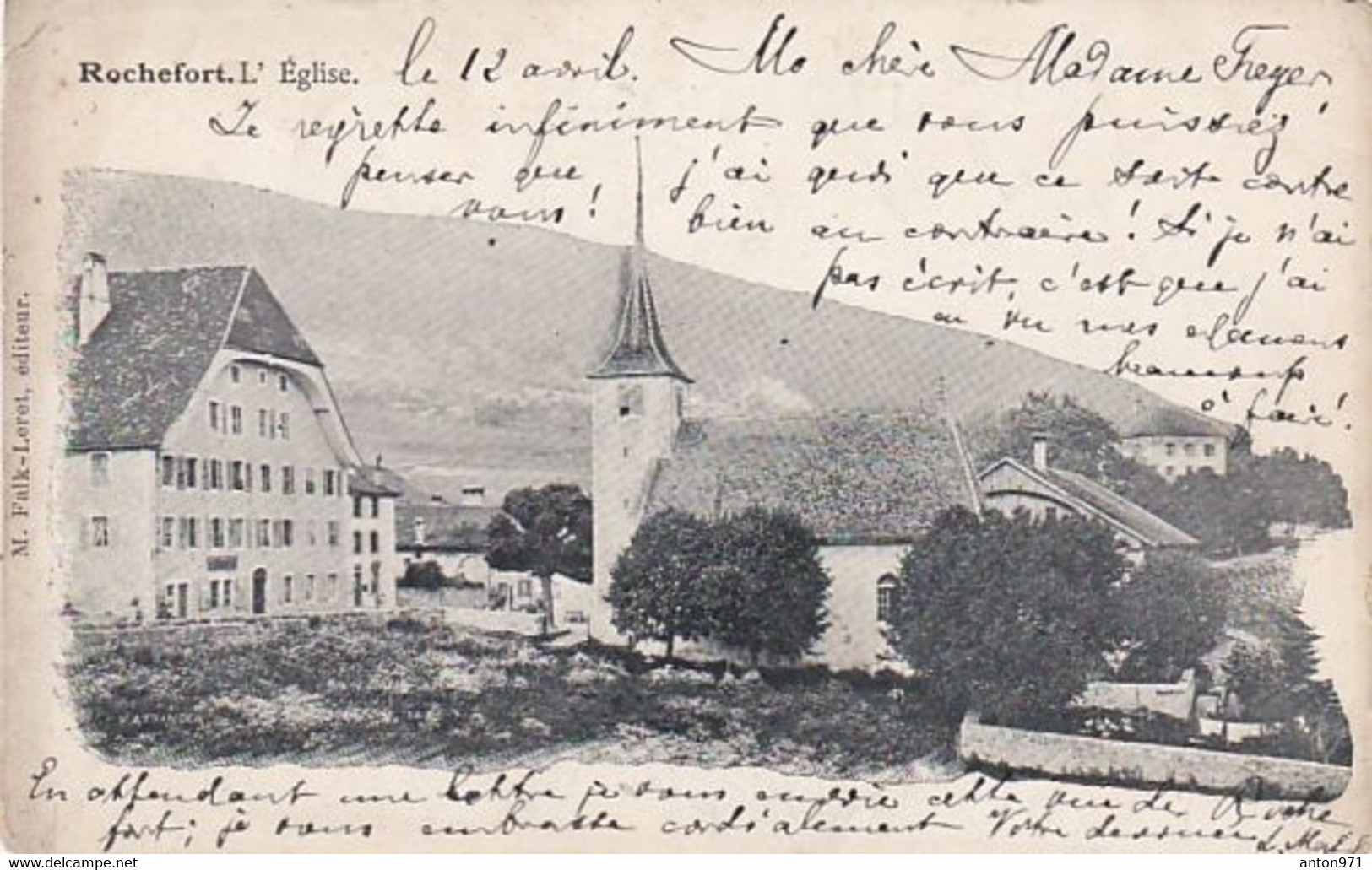 SUISSE  --  ROCHEFORT - Rochefort