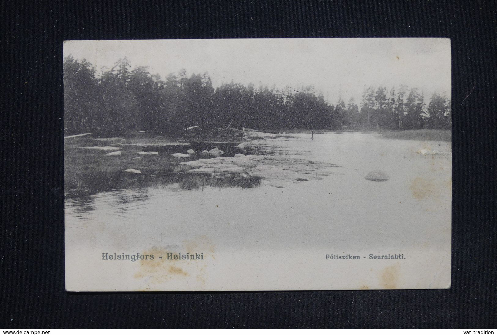 FINLANDE - Affranchissement Administration Russe Sur Carte Postale En 1906 Pour La France - L 118896 - Brieven En Documenten