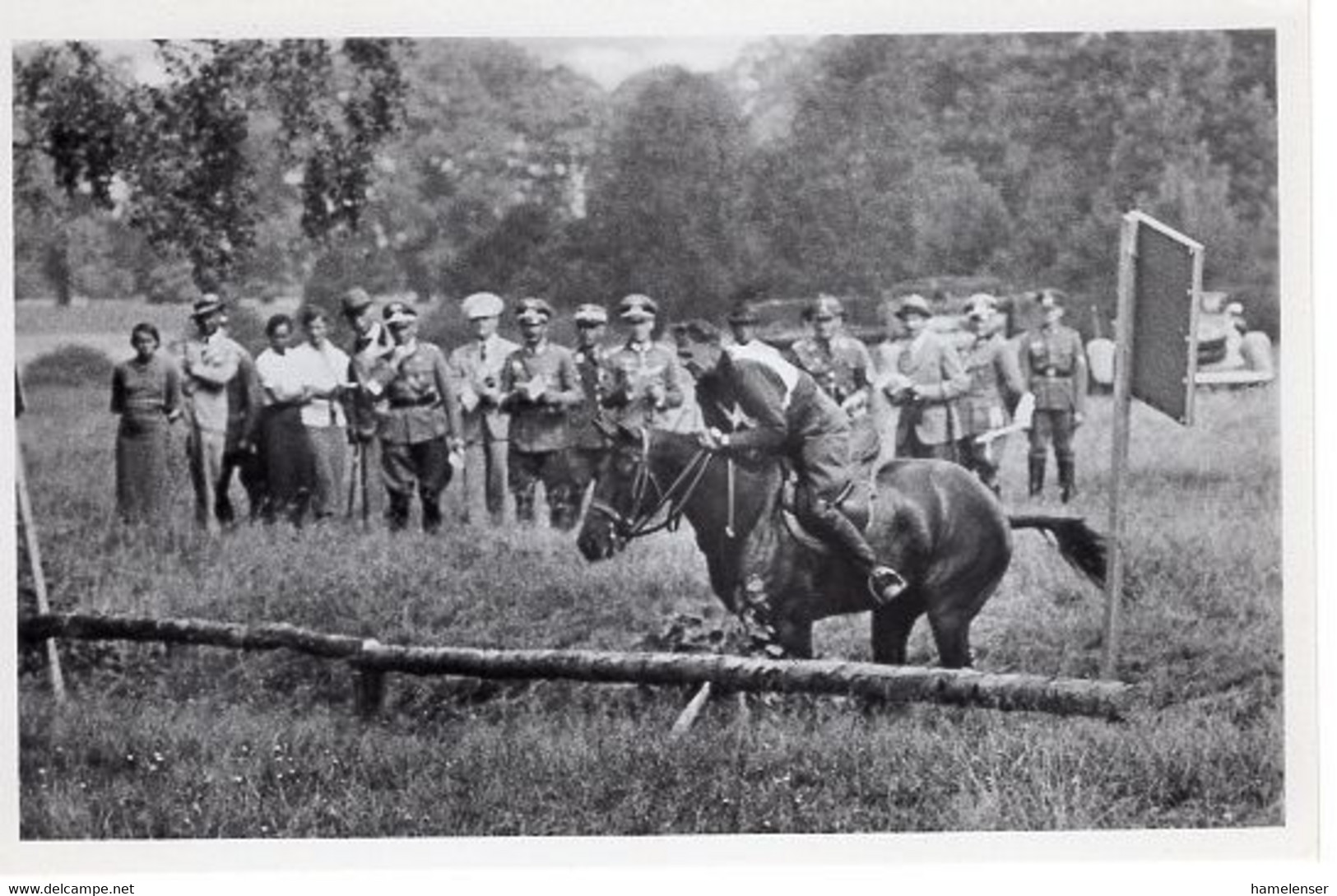 51749 - Deutsches Reich - 1936 - Sommerolympiade Berlin - USA, "Trai!olka" Unter Capt. Raguse - Horse Show