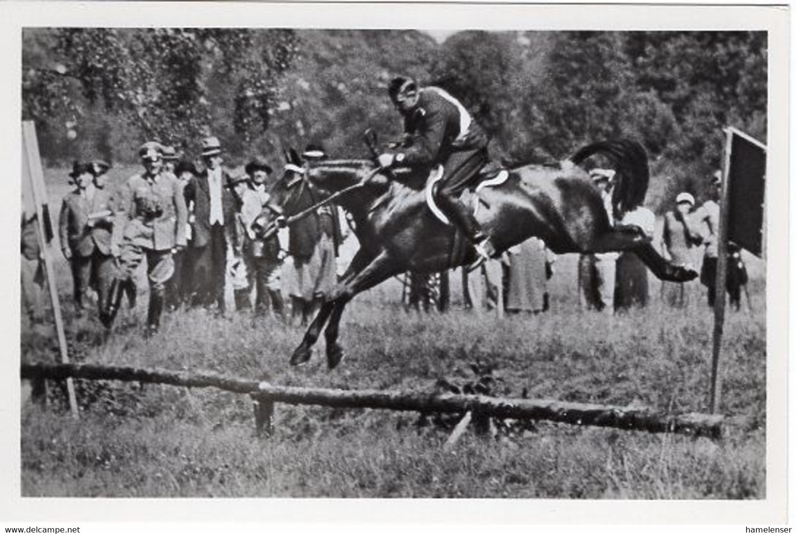 51751 - Deutsches Reich - 1936 - Sommerolympiade Berlin - Polen, "Toska" Unter Capt. Kulesza - Paardensport