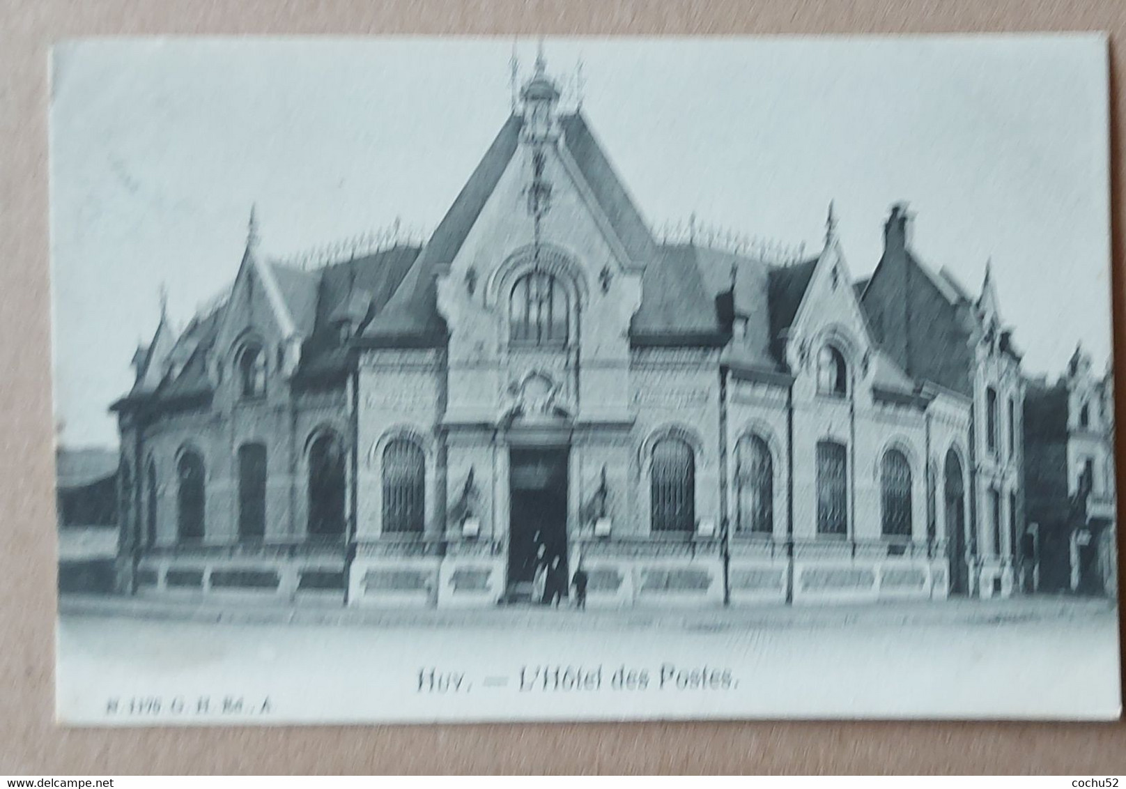 N° 1170. Huy, 1907---L’Hôtel Des Postes---G.H. édit. (écrite/written) - Huy