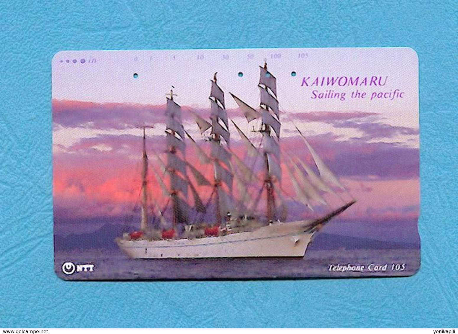 ( 5755 ) - Télécarte JAPON - ( Bateau VOILIER " KAIWOMARU " ) - *** TBE *** - Voir Scan - - Schiffe