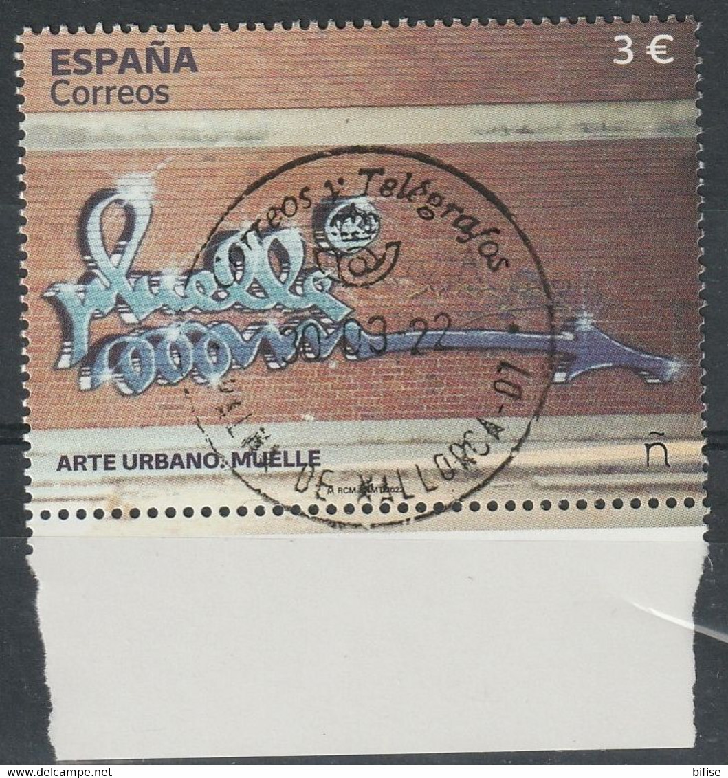 ESPAÑA 2022 - Arte Urbano - Muelle ** MNH - Used Stamps