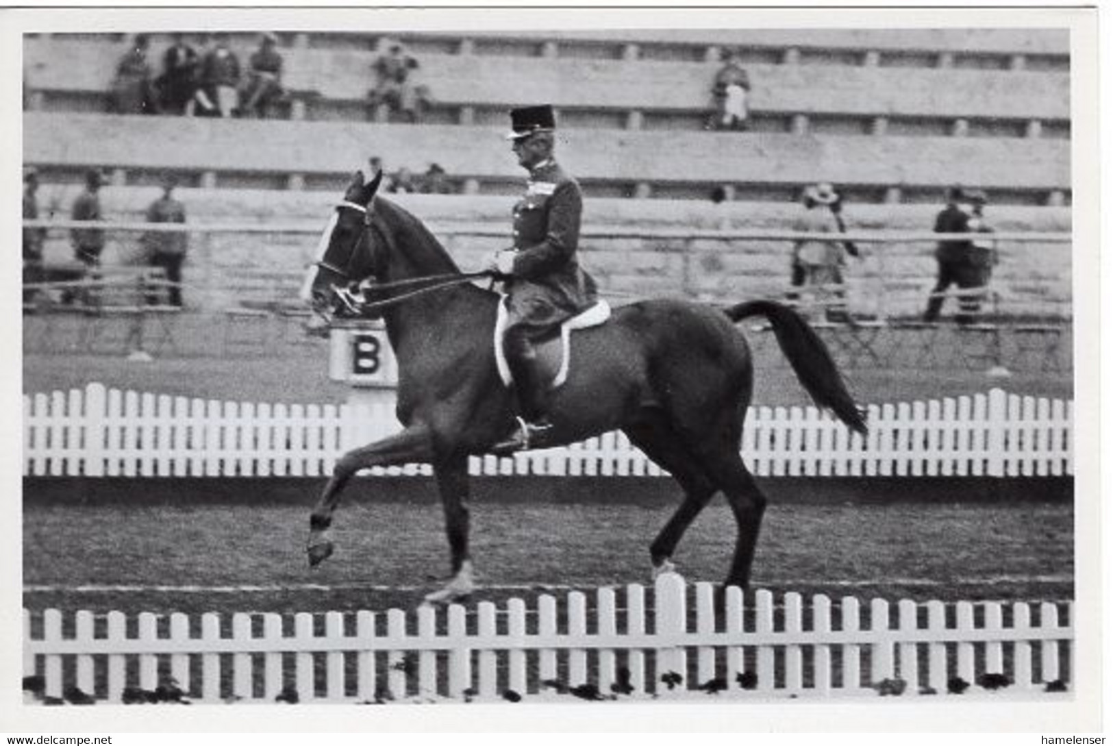 51763 - Deutsches Reich - 1936 - Sommerolympiade Berlin - Ungarn, "Fiscur" Unter General Von Pados - Paardensport
