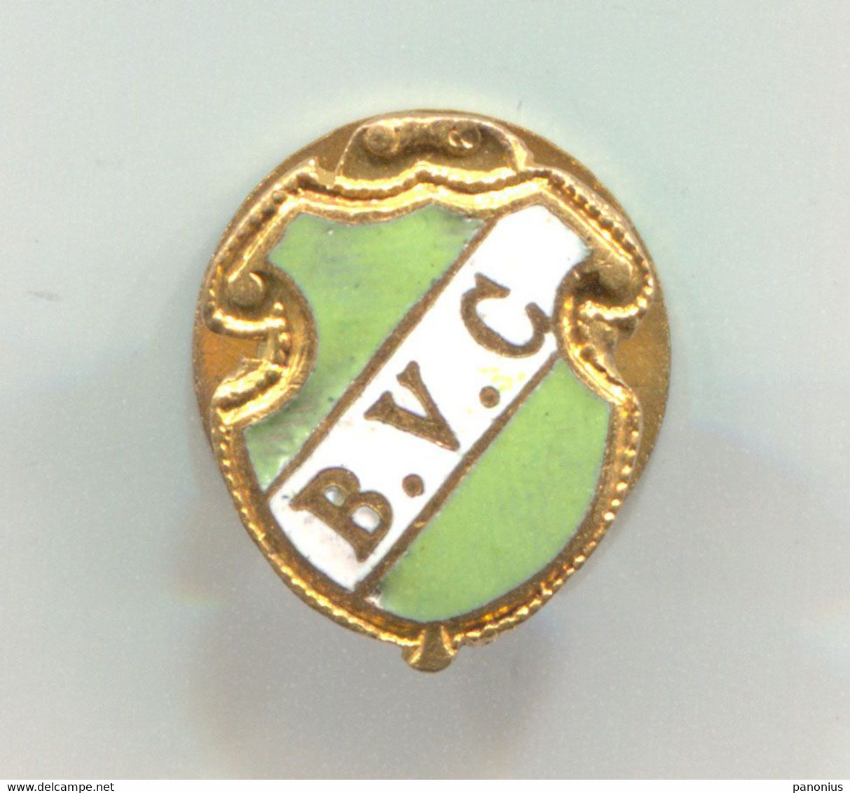 FOOTBALL / SOCCER / FUTBOL / CALCIO - OLD BVC FRANCE ENAMEL BUTTONHOLE PIN BADGE ABZEICHEN BEFORE WW2!!! - Football