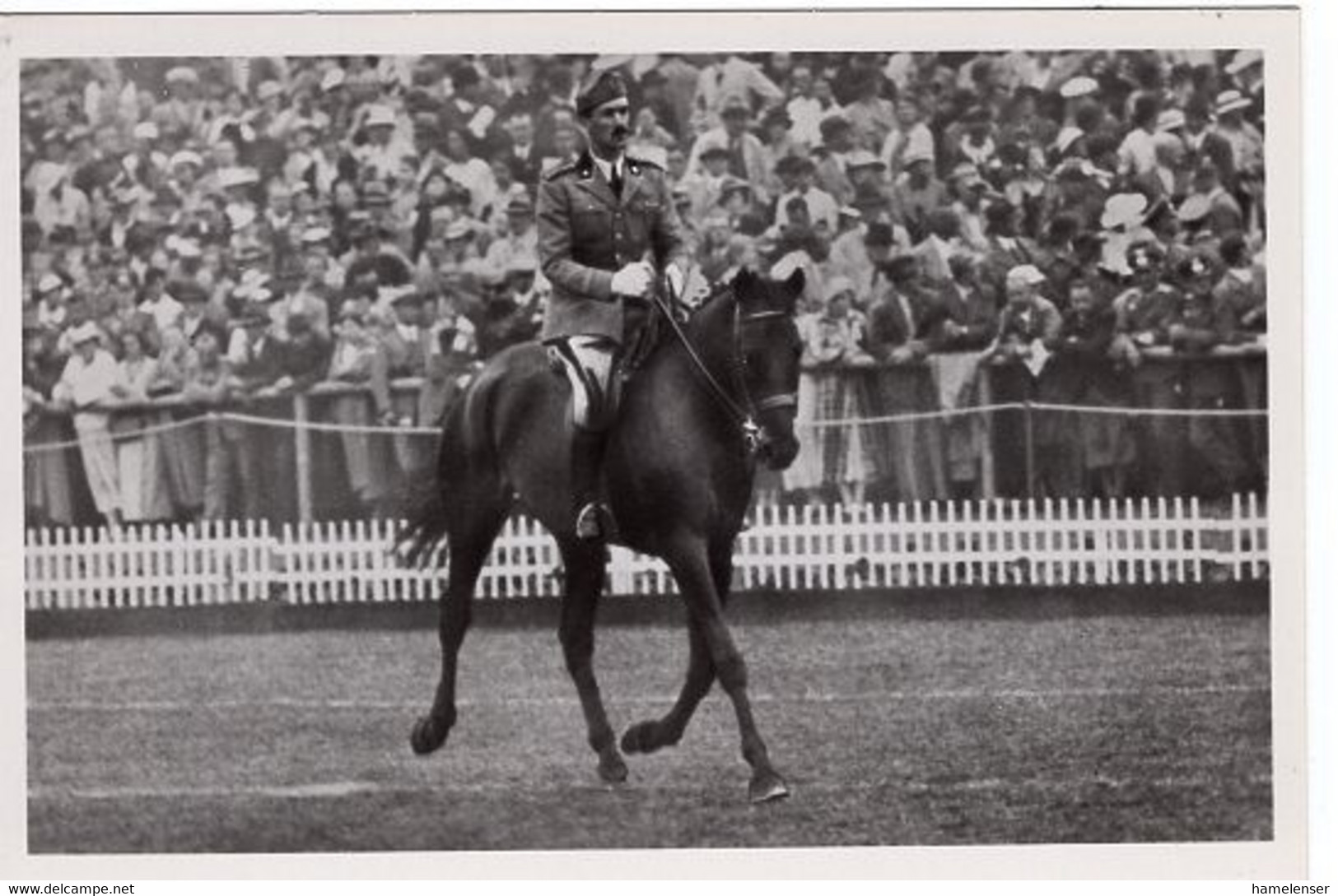 51773 - Deutsches Reich - 1936 - Sommerolympiade Berlin - Italien, "Inn XX" Unter Leutnant Campello - Horse Show