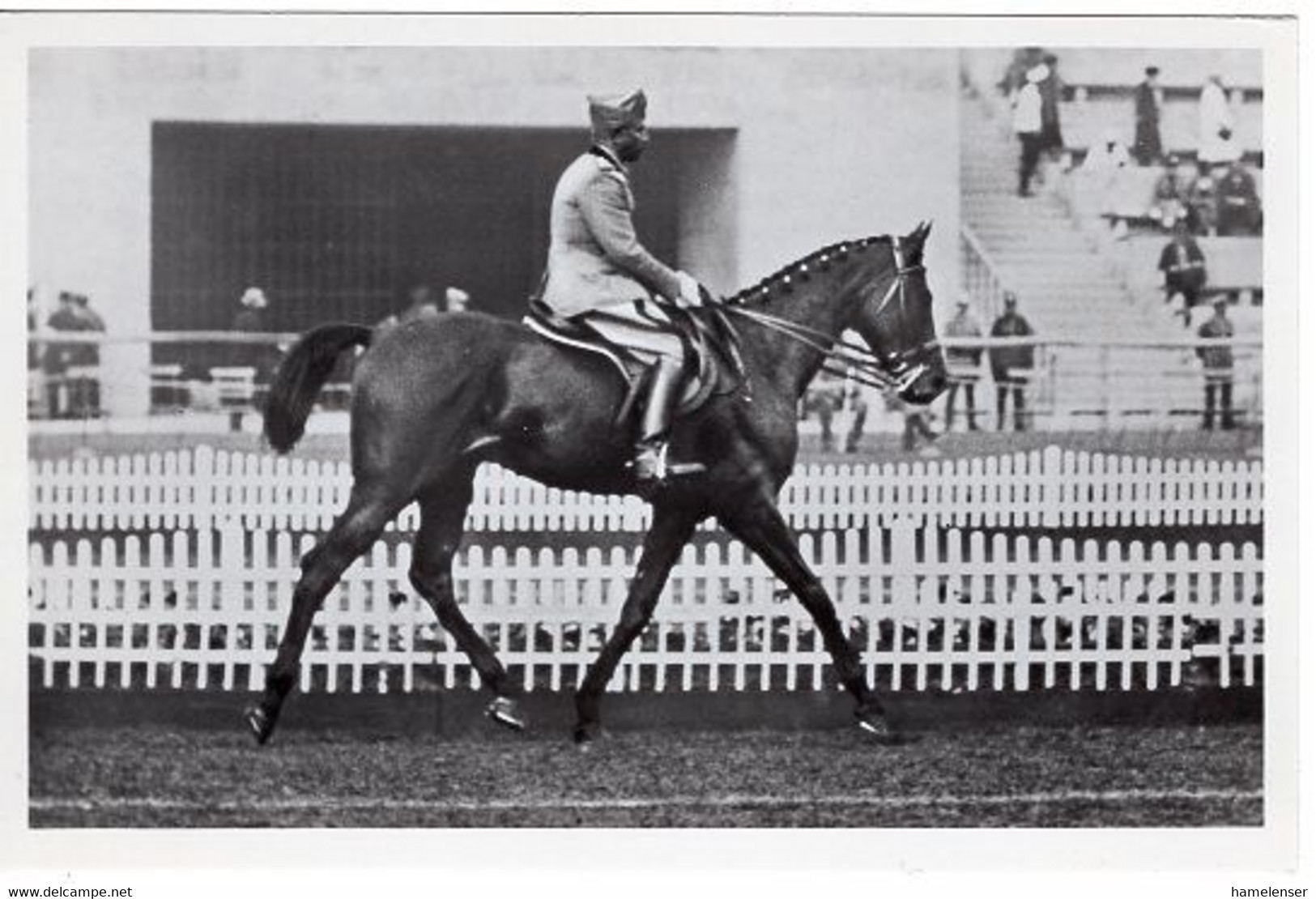 51783 - Deutsches Reich - 1936 - Sommerolympiade Berlin - Italien, "Dardo" Unter Capt. Chiantia - Horse Show