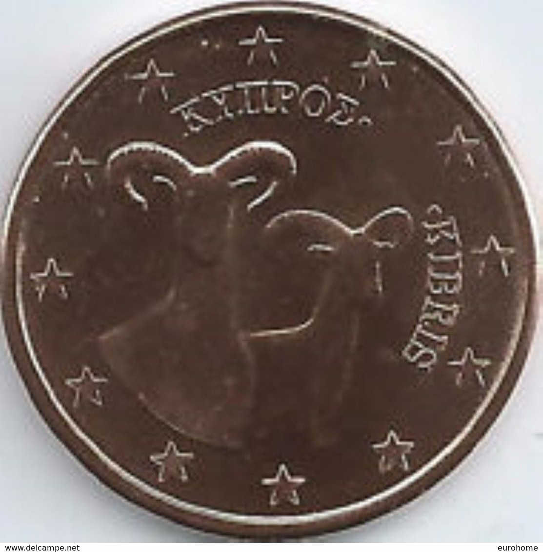 Cyprus   2019     5 Cent   UNC Uit De Rol  UNC Du Rouleaux  !! - Chypre