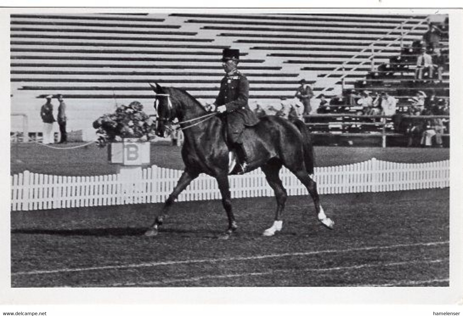 51791 - Deutsches Reich - 1936 - Sommerolympiade Berlin - Ungarn, "Csintalan" Unter Oberstleutnant Kemery - Horse Show