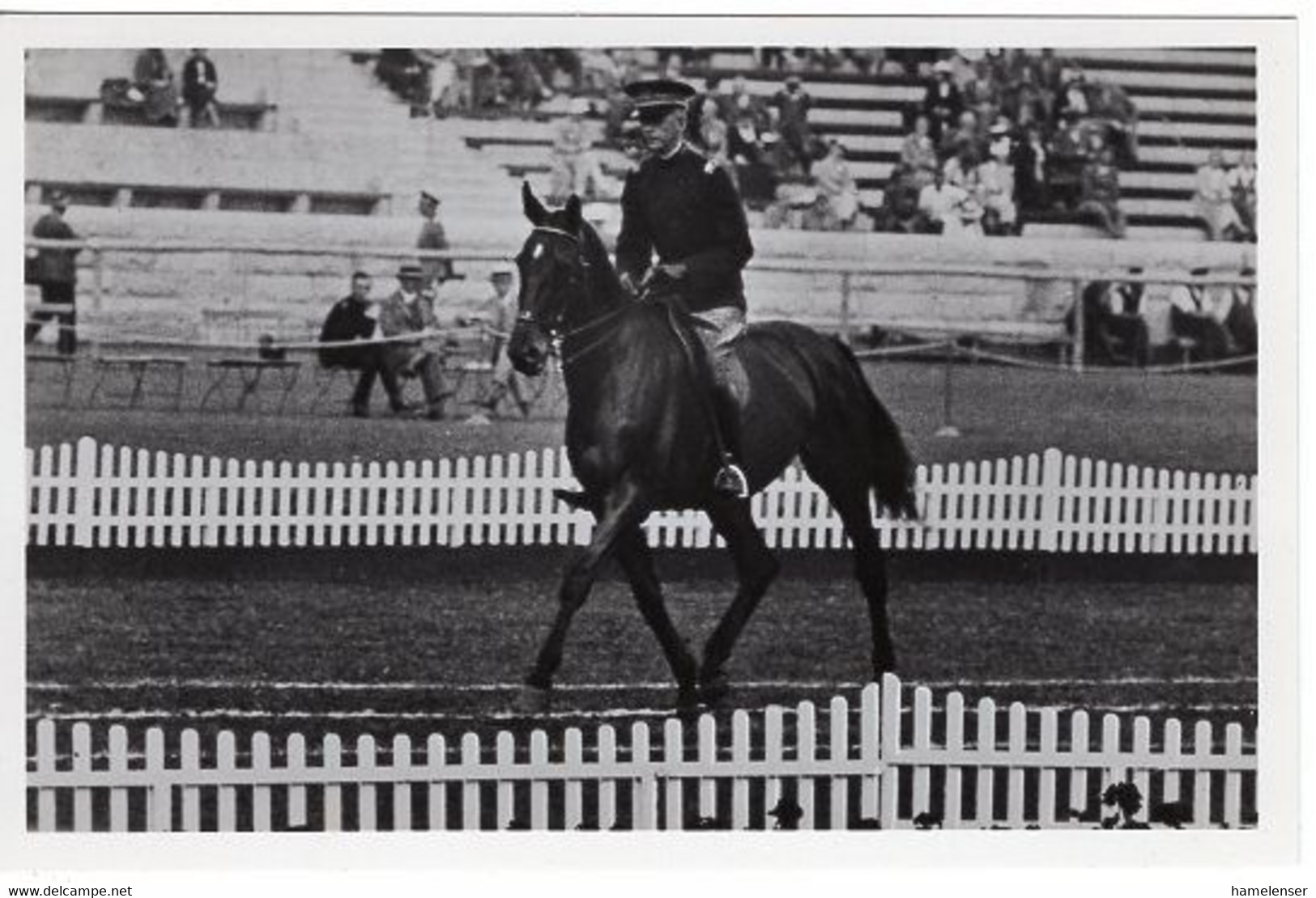 51794 - Deutsches Reich - 1936 - Sommerolympiade Berlin - USA, "Olympic" Unter Capt. Babcock - Horse Show
