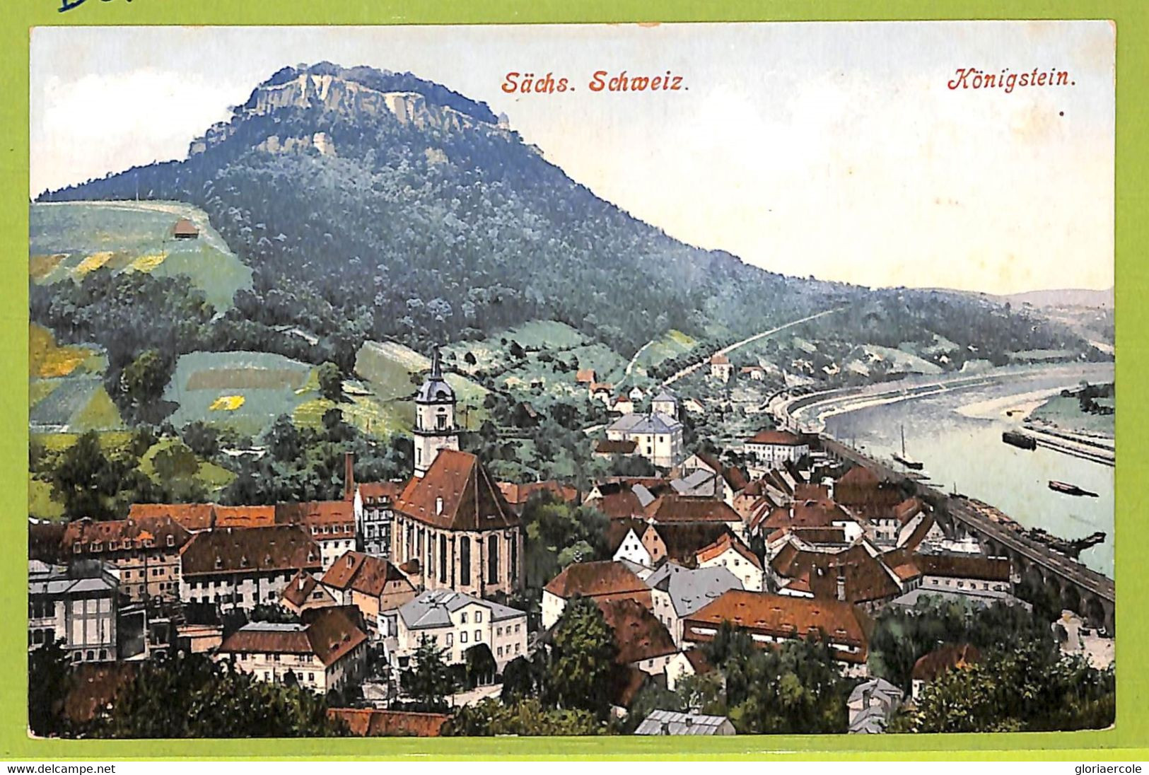 Aa9518 - Ansichtskarten VINTAGE  POSTCARD: GERMANY Deutschland -  Königstein - Königswalde