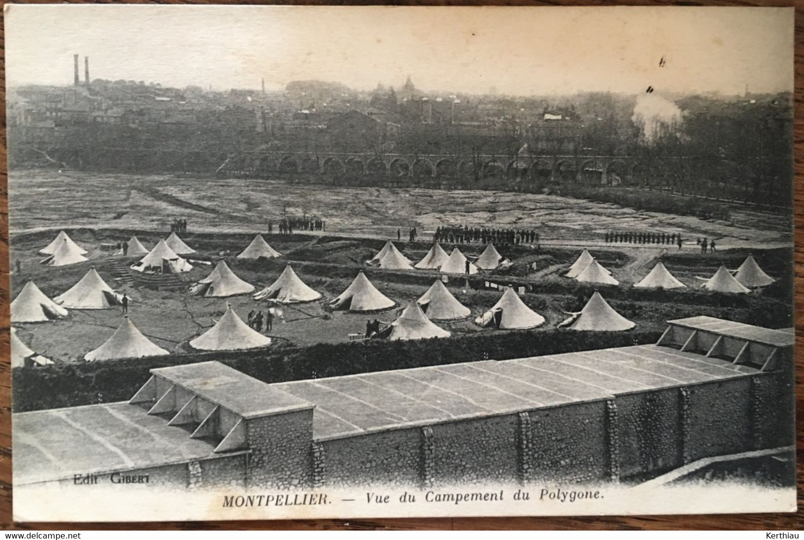 MONTPELLIER- POLYGONE - 2è GENIE- 3 CPA: Vue Du Polygone; Du Campement; Citadelle, Polygone, Hangar - Montpellier