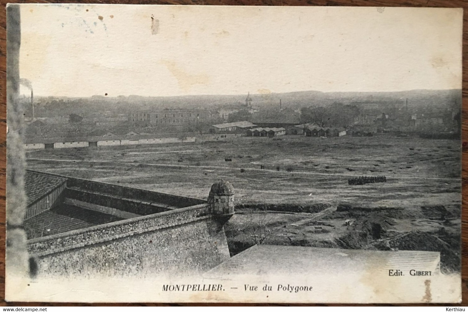 MONTPELLIER- POLYGONE - 2è GENIE- 3 CPA: Vue Du Polygone; Du Campement; Citadelle, Polygone, Hangar - Montpellier