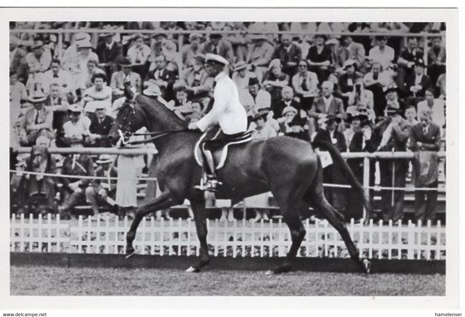 51808 - Deutsches Reich - 1936 - Sommerolympiade Berlin - Bulgarien, "Mageremlek" Unter Rittmeister Malaktschieff - Reitsport