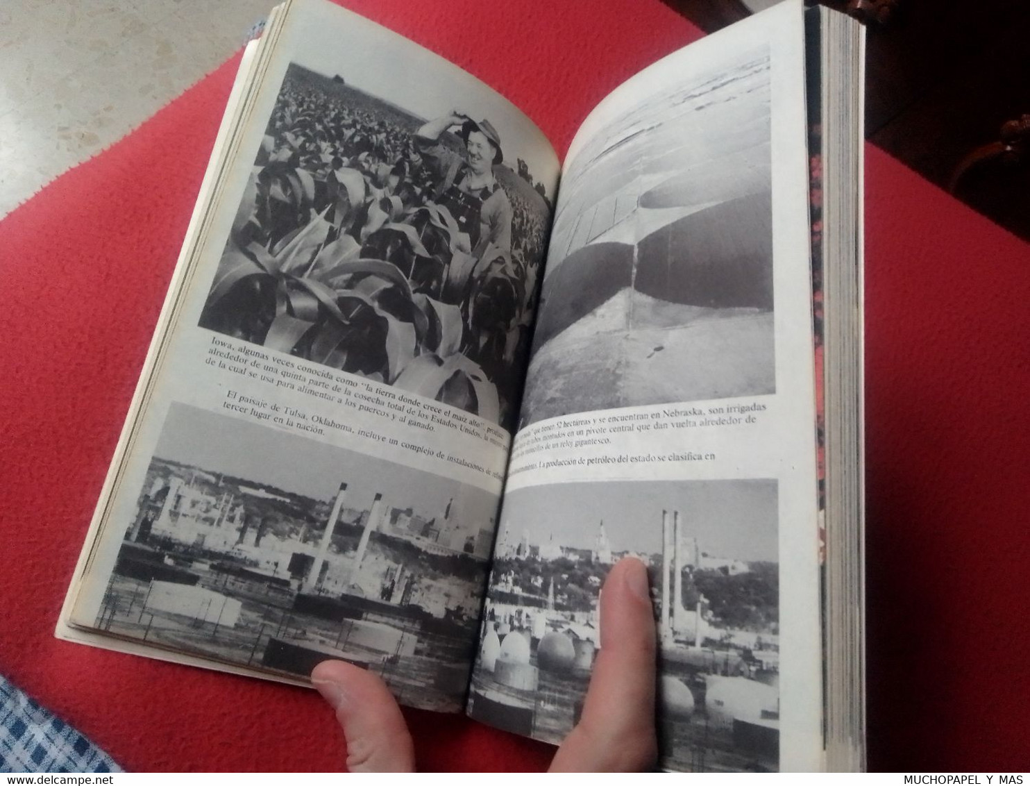 ANTIGUO LIBRO RESEÑA DE LA GEOGRAFÍA DE LOS ESTADOS UNIDOS, 132 PÁGINAS, VER FOTOS Y DESCRIPCIÓN USA EEUU...VER FOTOS... - Geography & Travel