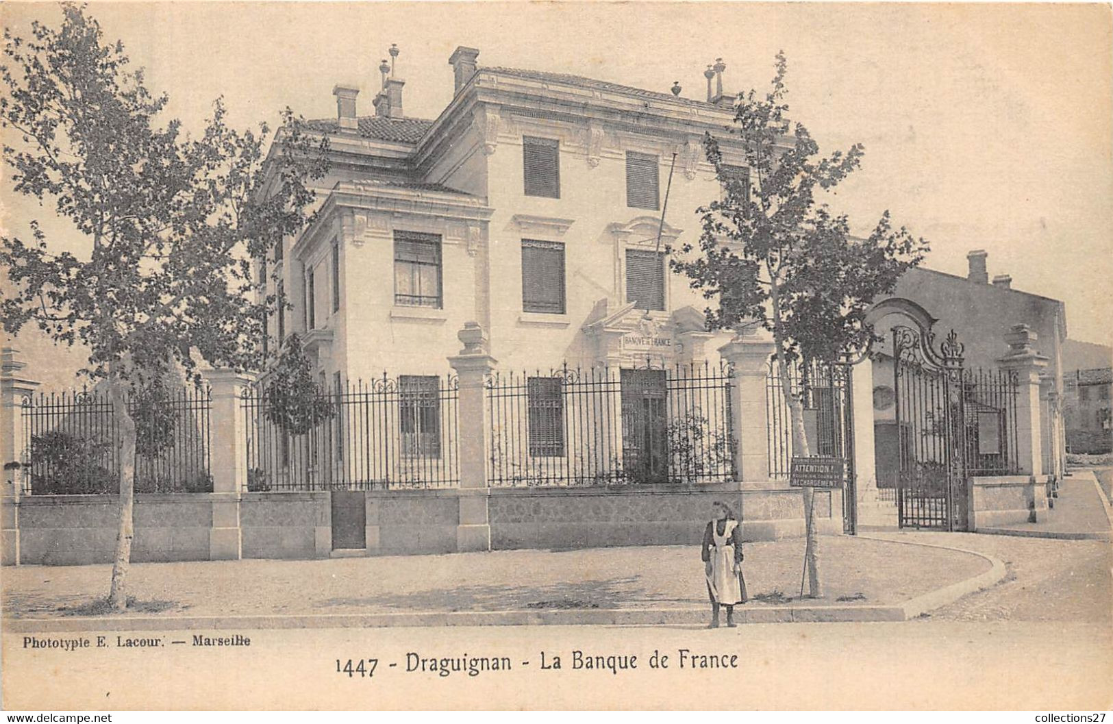 83-DRAGUIGNAN- LA BANQUE DE FRANCE - Draguignan