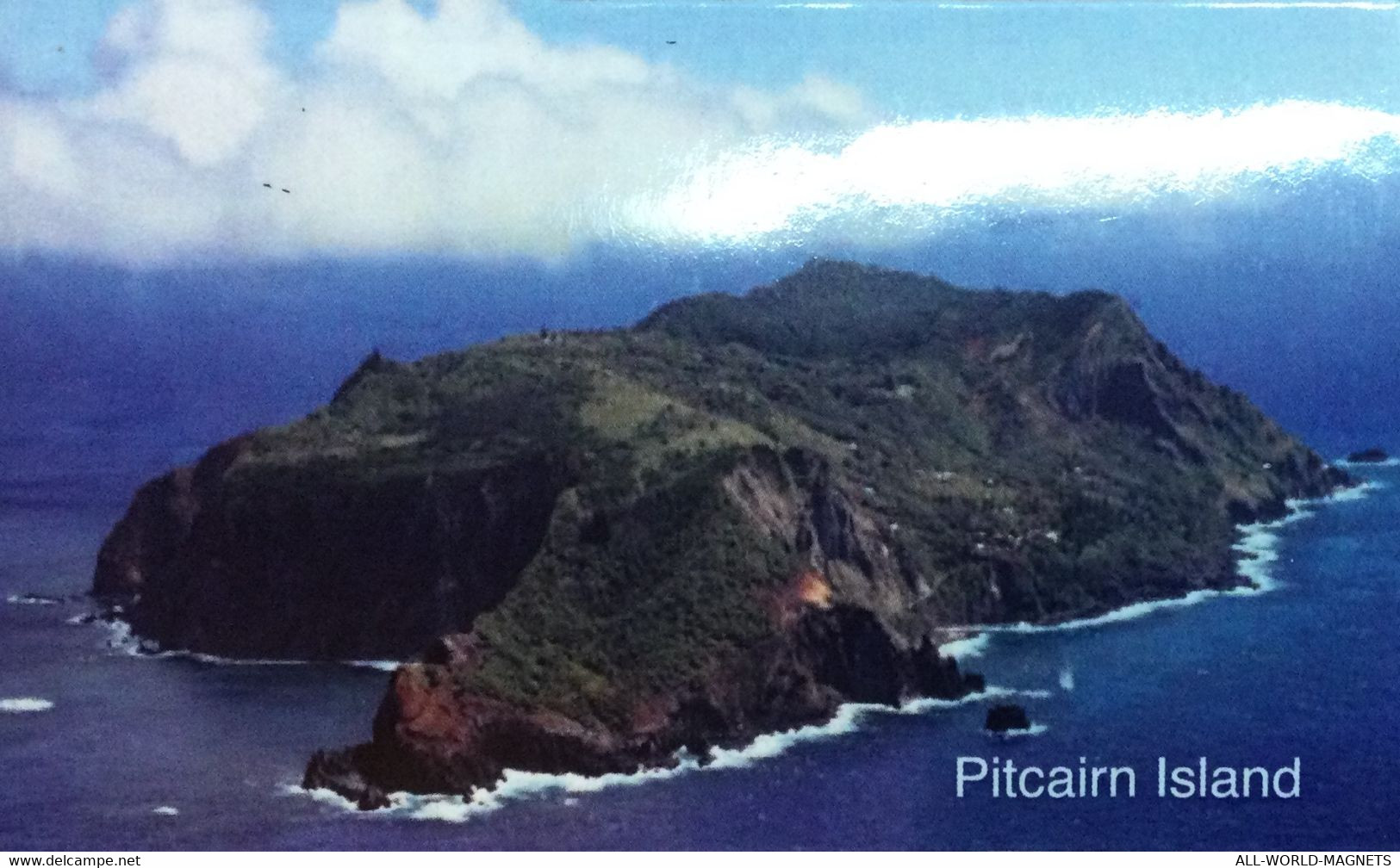 Pitcairn Island Souvenir Fridge Magnet, From Pitcairn Island - Tourism