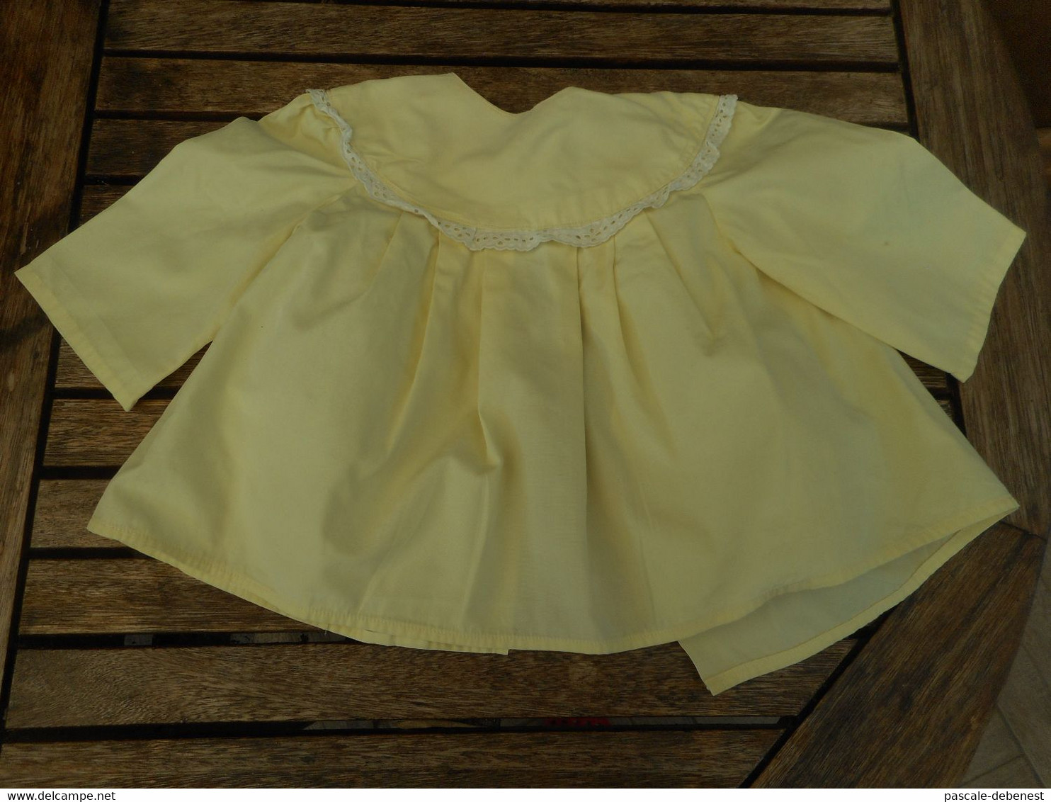 Blouse 6 Mois Jaune Vintage - 1940-1970