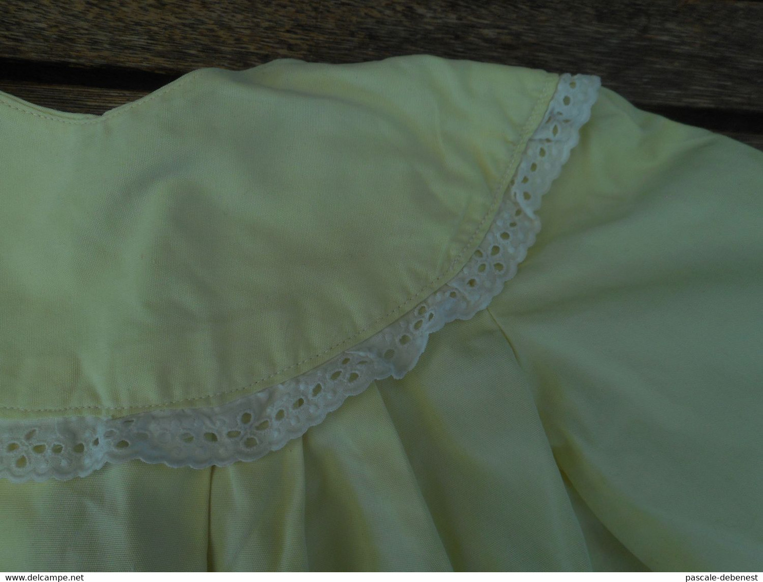 Blouse 6 Mois Jaune Vintage - 1940-1970