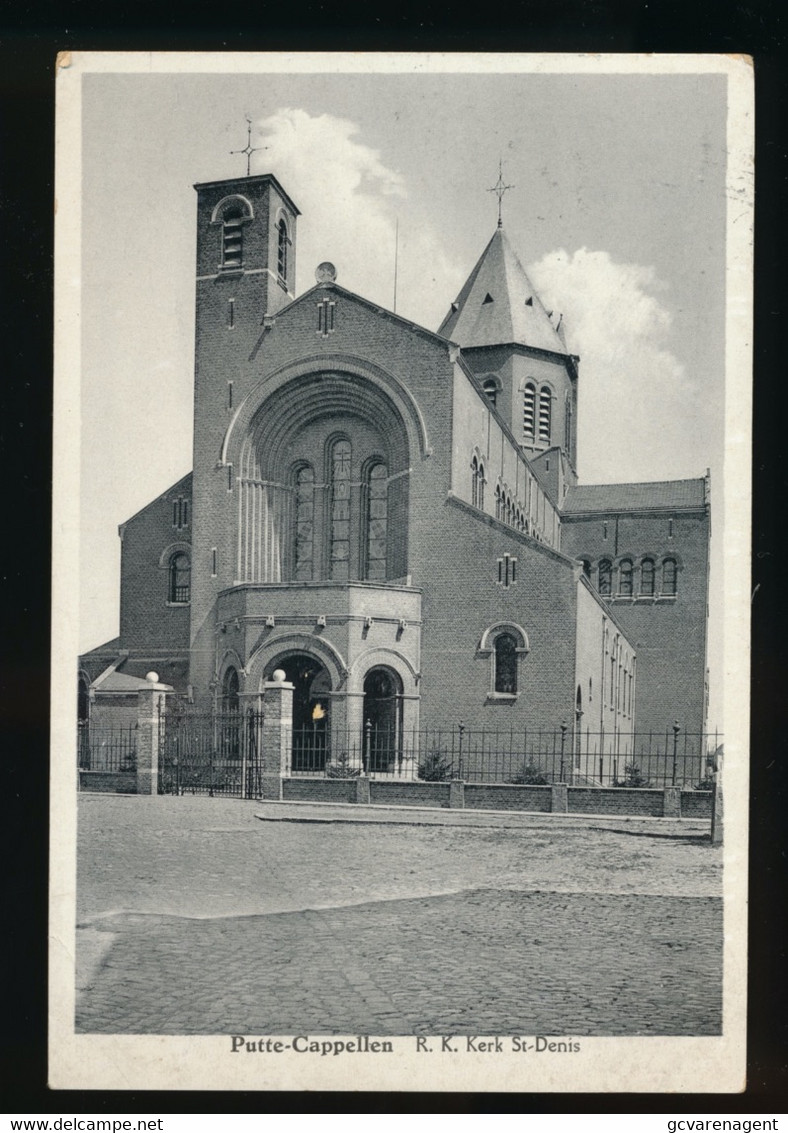 PUTTE CAPPELLEN  R.K.KERK ST.DENIS   2 SCANS - Putte