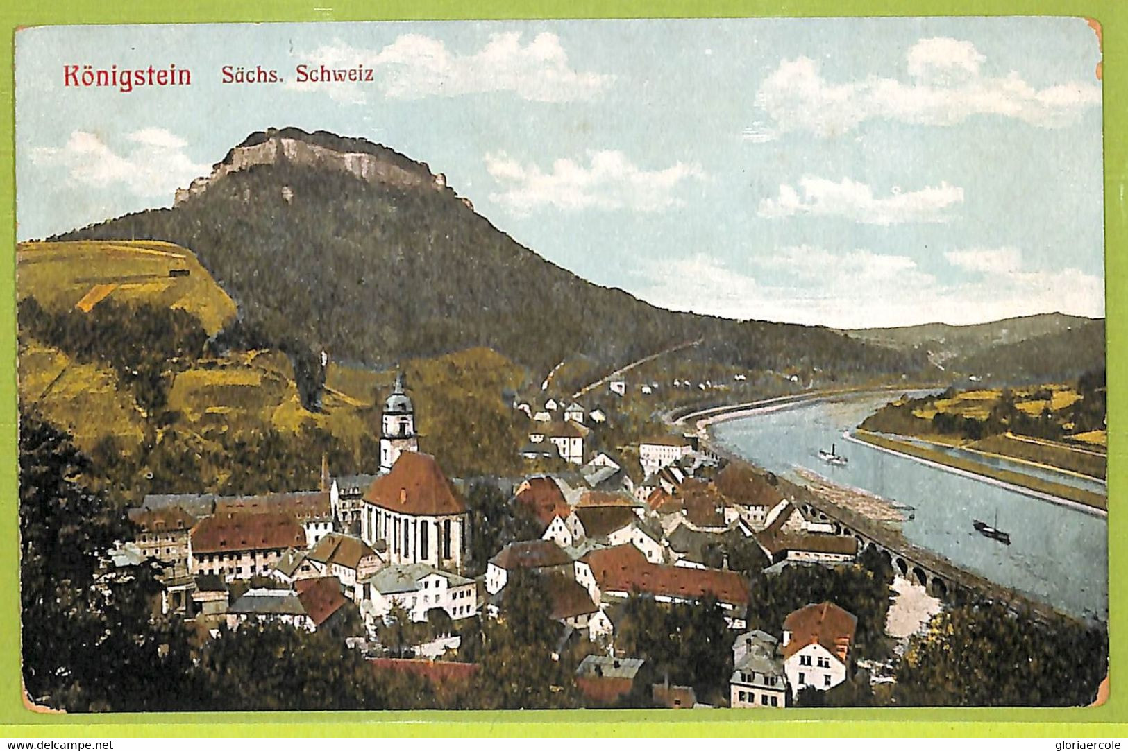 Aa9522 - Ansichtskarten VINTAGE  POSTCARD: GERMANY Deutschland -  Königstein - Königswalde