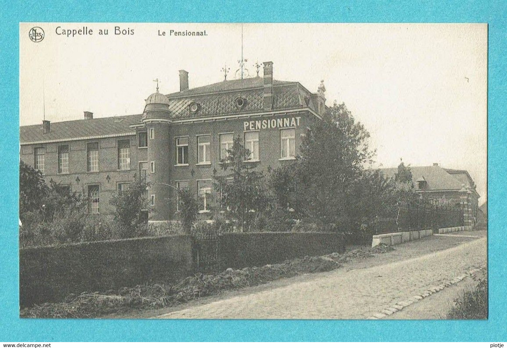 * Kapelle Op Den Bos - Capelle Au Bois (Vlaams Brabant) * (Nels, Ern Thill) Le Pensionnat, Kostschool, Façade, Old, Rare - Kapelle-op-den-Bos