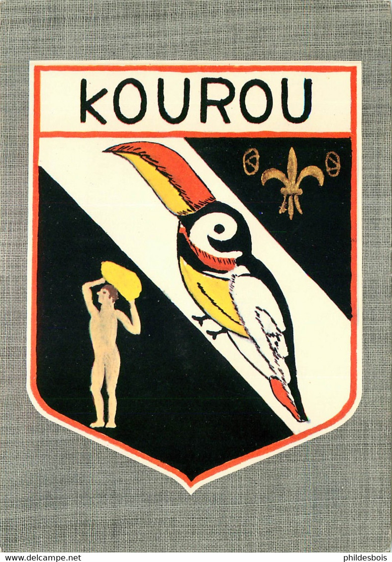 GUYANE  CAYENNE  Ecusson De Kourou - Cayenne