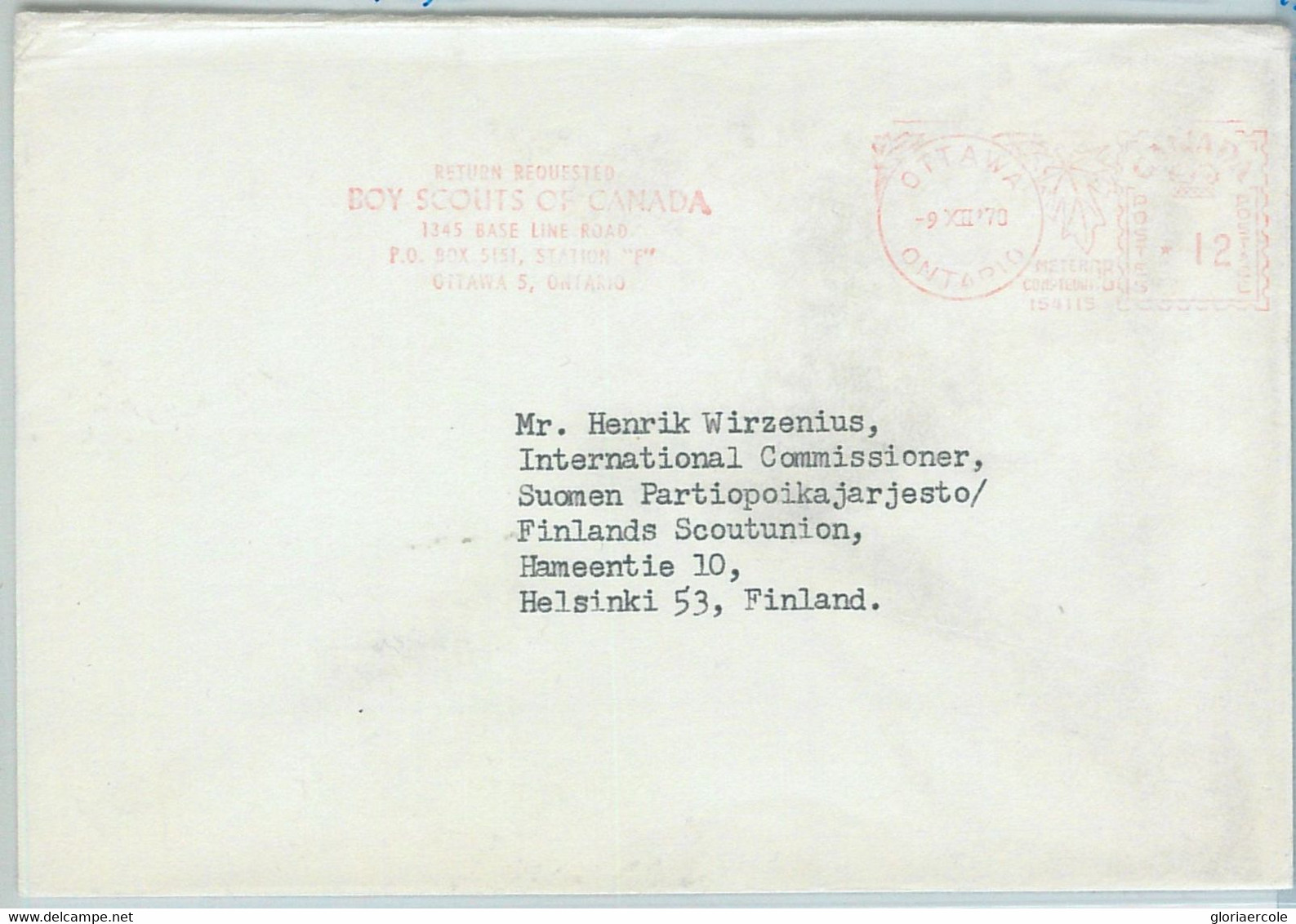 67128 - CANADA - Postal History - SPECIAL Postmark  On COVER 1970: BOY SCOUTS - Brieven En Documenten