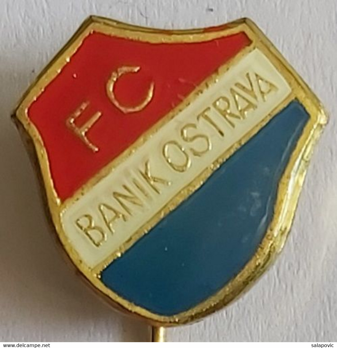 FC Baník Ostrava Czech Republic football Soccer Club Fussball Calcio Futbol Futebol PINS BADGES A4/3 - Football