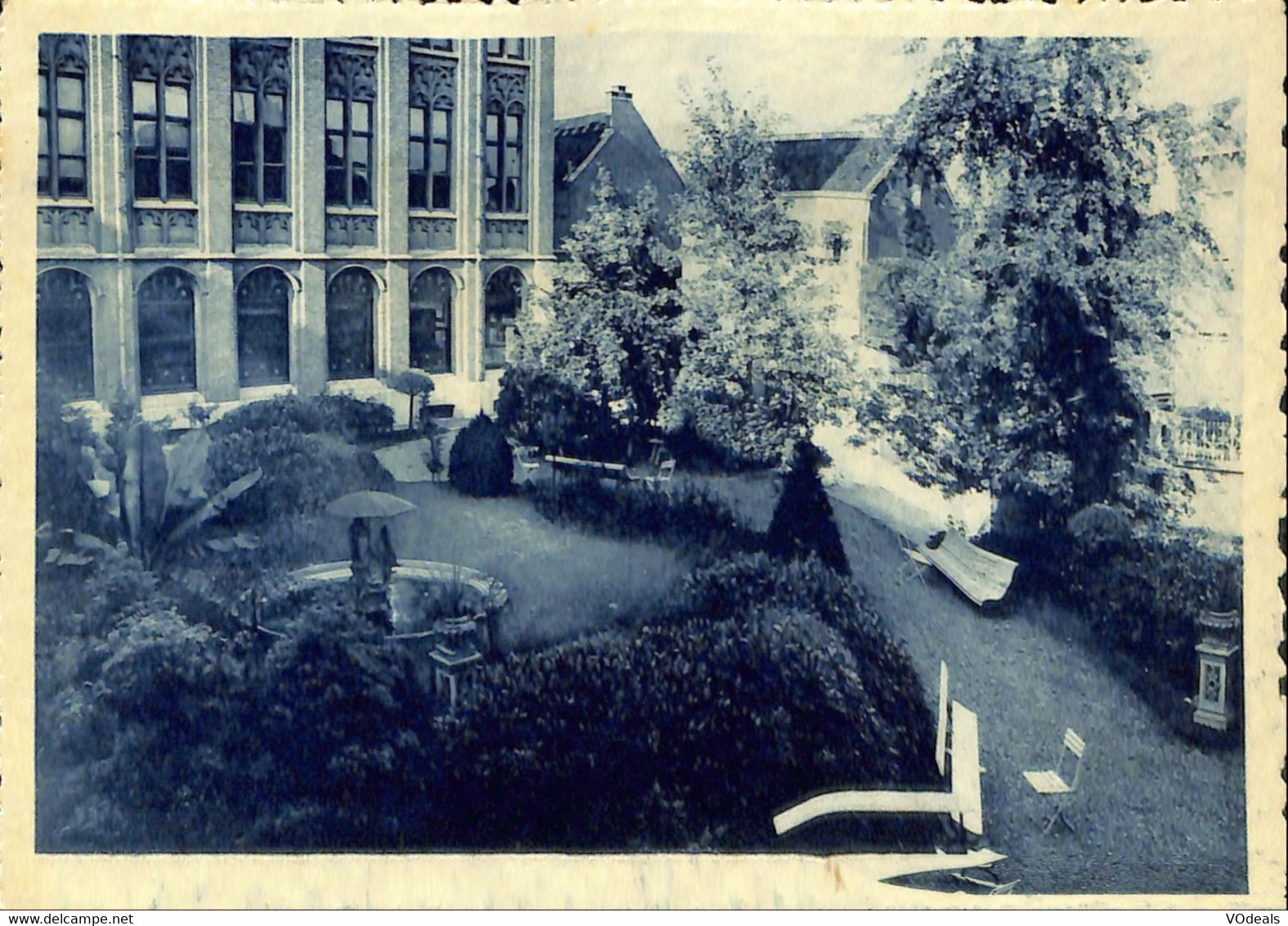 038 247 - CPA - Belgique - Institut Des Ursulines - Wavre Notre-Dame - Preau D'entrée - Sint-Katelijne-Waver