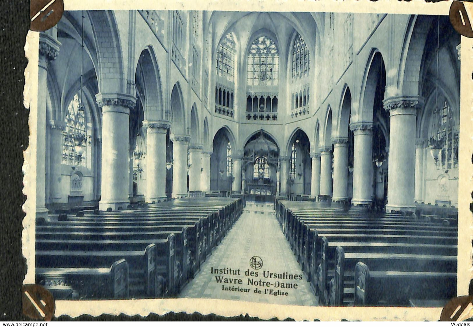 038 258 - CPA - Belgique - Institut Des Ursulines - Wavre Notre-Dame - Intérieur De L'Eglise - Sint-Katelijne-Waver