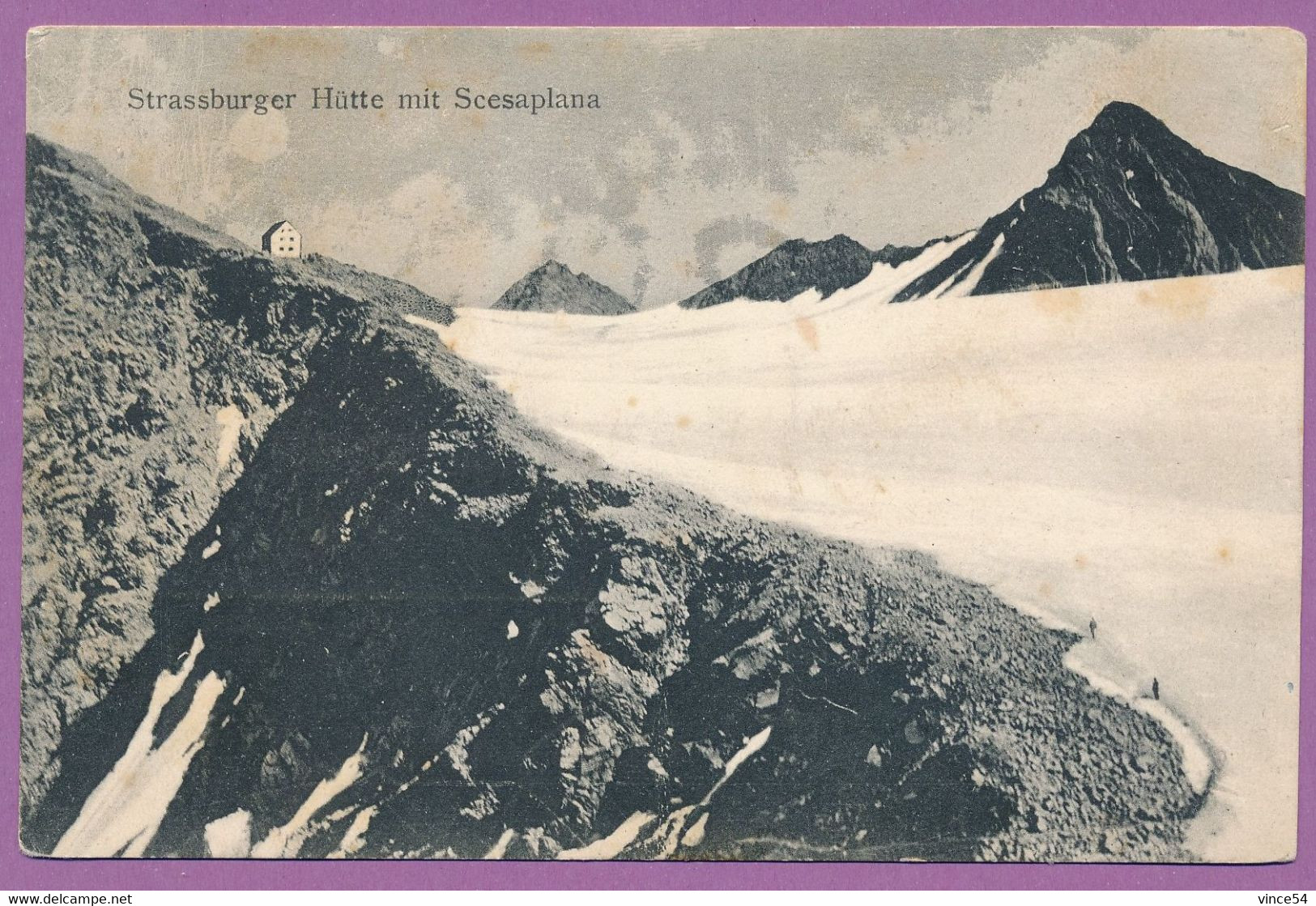 Strassburger Hütte Mit Scesaplana - Brandertal