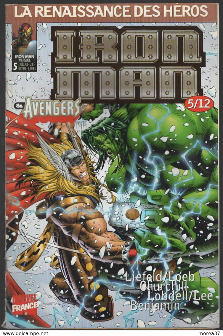 IRON MAN & Avengers N°5 - Lug & Semic