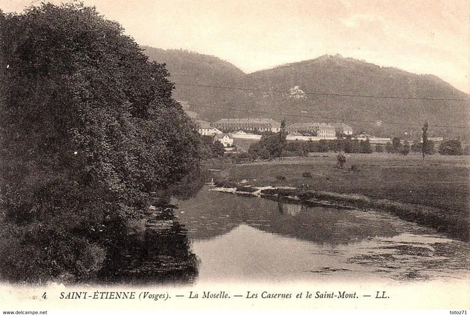 SAINT-ETIENNE-LES-REMIREMONT - Les Casernes Ei Le Saint-Mont - Saint Etienne De Remiremont