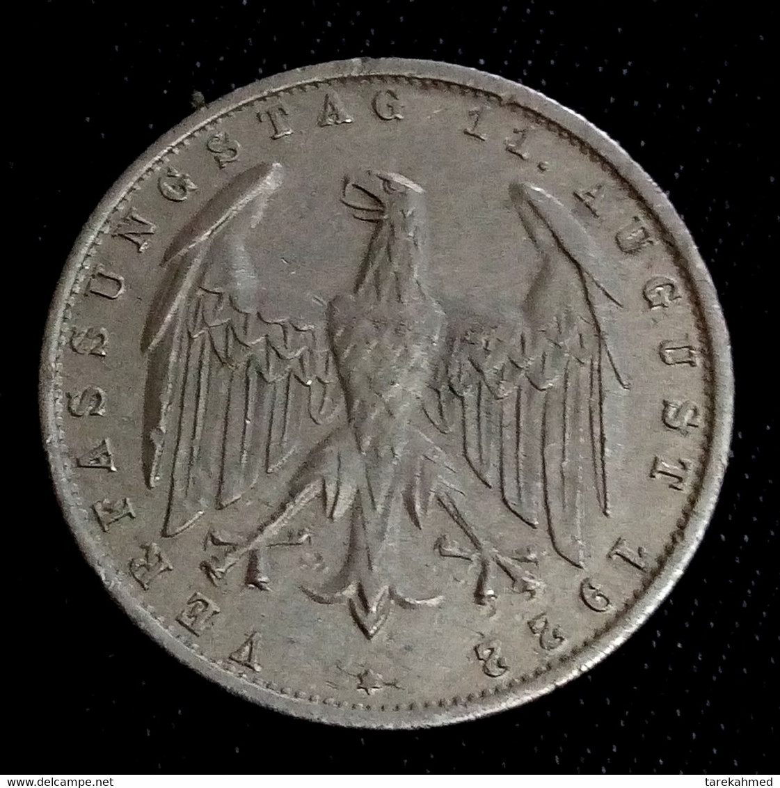 Allemagne,  3 Mark, 1922, Berlin, TB+, Aluminium , Agomeza - 3 Mark & 3 Reichsmark